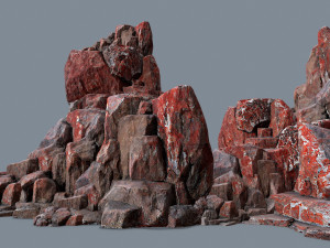 Desert rocks Modelo 3D