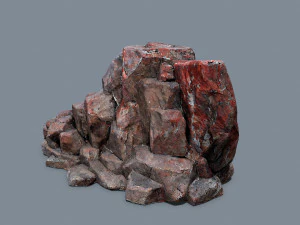 Desert rocks 3D Model