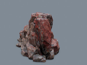 Desert rocks Model 3D