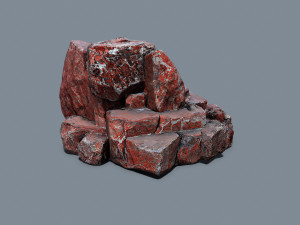 Desert rocks Model 3D