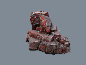 Desert rocks Model 3D