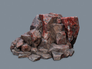 Desert rocks Model 3D