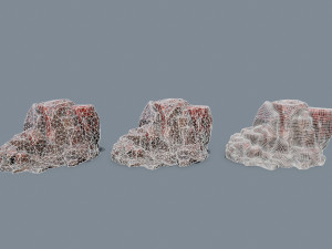 Desert rocks Model 3D