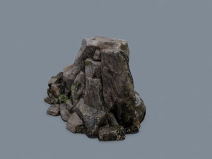 Cliff rocks 3D 모델