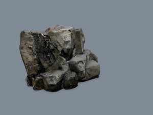 Cliff rocks 3D 모델