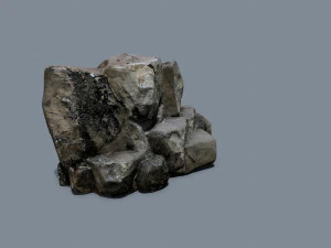Cliff rocks 3D Model