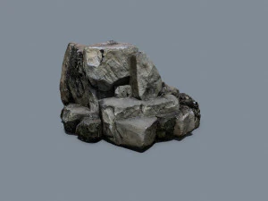 Cliff rocks 3D Model