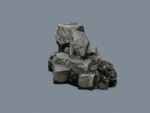 Cliff rocks 3D 모델
