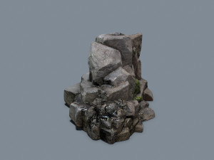 Cliff rocks 3D 모델