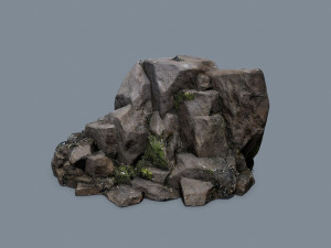 Cliff rocks 3D 모델