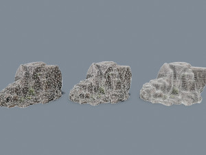 Cliff rocks 3D 모델
