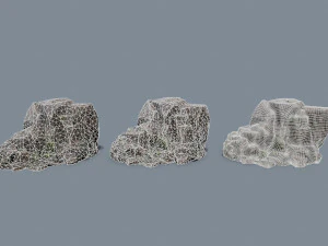 Cliff rocks 3D Model