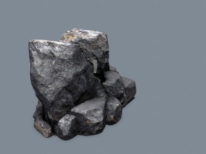 Volcanic rocks 3D Model