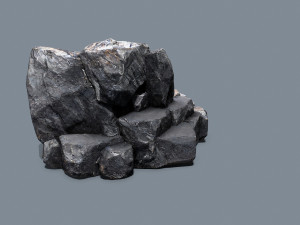 Volcanic rocks 3D Model
