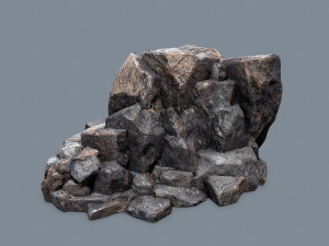 Volcanic rocks 3D Model