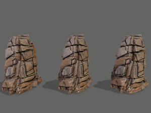 Desert rocks Modello 3D
