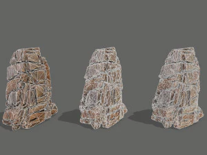 Desert rocks 3D Model