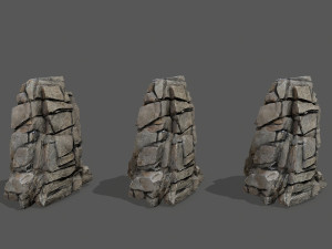 Cliff rocks Modèle 3D