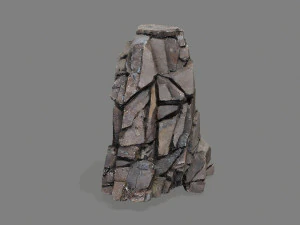 Cliff rocks 3D Model