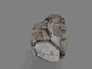 Cliff rocks 3D Model