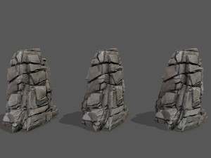 Cliff rocks Modèle 3D