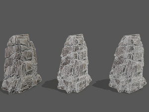 Cliff rocks Modèle 3D