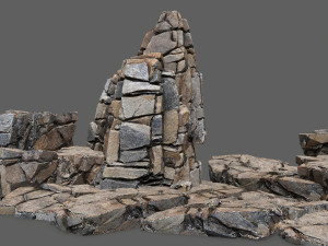 Cliff rocks Modelo 3D