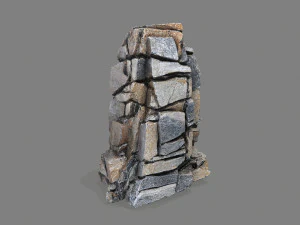 Cliff rocks 3D Model
