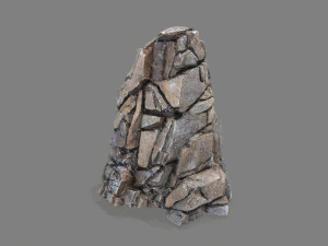 Cliff rocks 3D Model