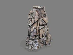Cliff rocks 3D Model