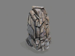 Cliff rocks 3D Model
