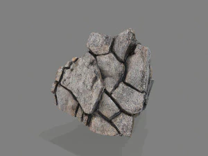 Cliff rocks 3D Model
