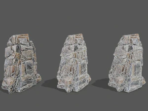 Cliff rocks 3D Model