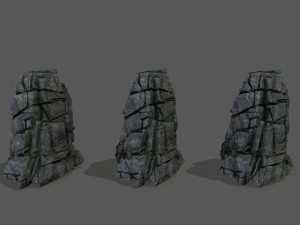 Cliff rocks Modelo 3D