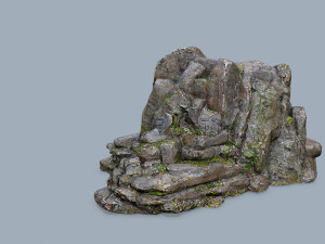 Cliff rocks 3D Модель