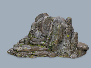 Cliff rocks 3D Модель