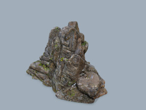 Cliff rocks 3D Модель