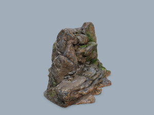 Cliff rocks 3D Модель