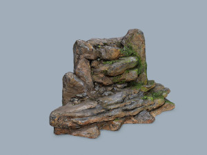 Cliff rocks 3D Модель