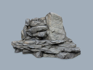 Cliff rocks 3D Model
