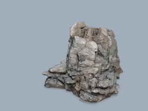 Cliff rocks 3D Model