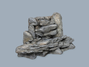 Cliff rocks 3D Model