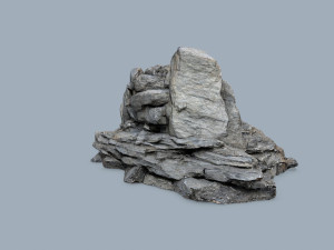 Cliff rocks 3D Model