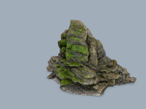 Forest rocks Modelo 3D