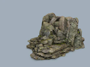 Forest rocks 3D Model