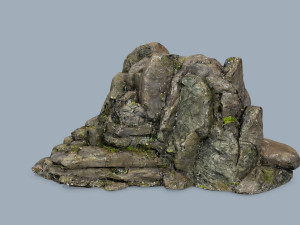 Forest rocks Modelo 3D
