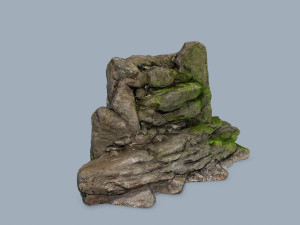 Forest rocks Modelo 3D