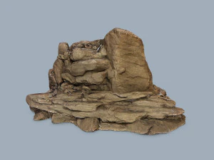 Desert rocks 3D Model