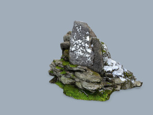Cliff rocks 3D Model