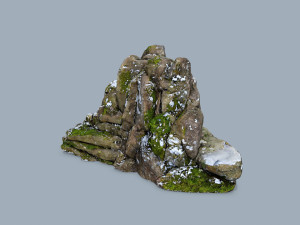 Cliff rocks 3D Model